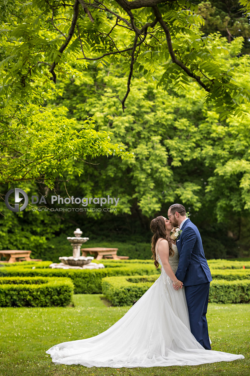 Bride and Groom at the Charles Hotel