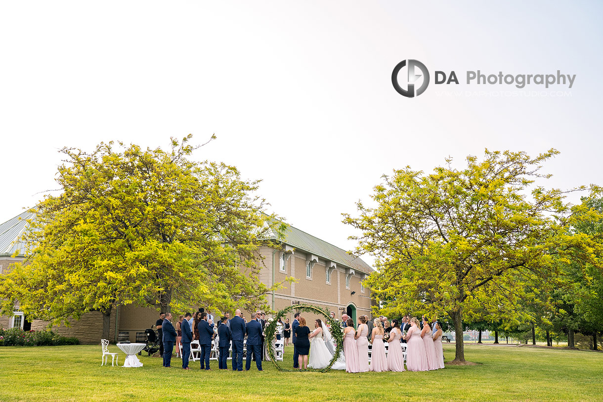 Niagara on the Lake Outdoor Wedding Ceremony