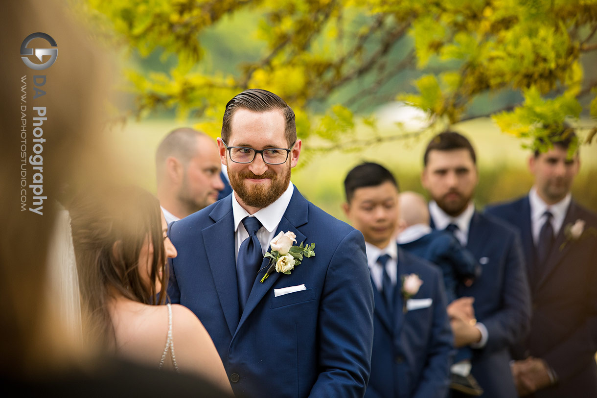 Groomsman at Chateau des Charmes