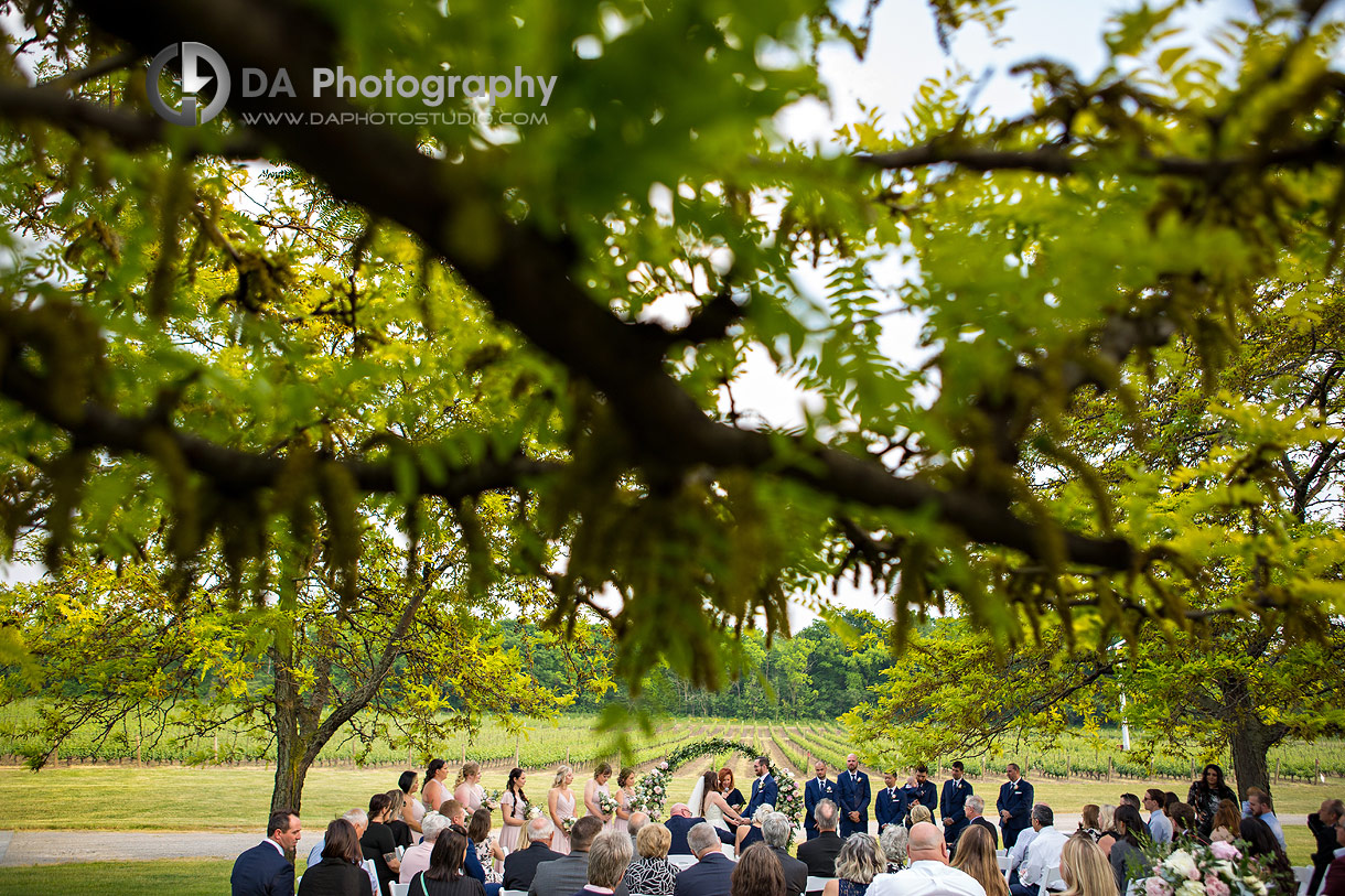 Wedding Ceremonies at Chateau des Charmes in Niagara on the Lake