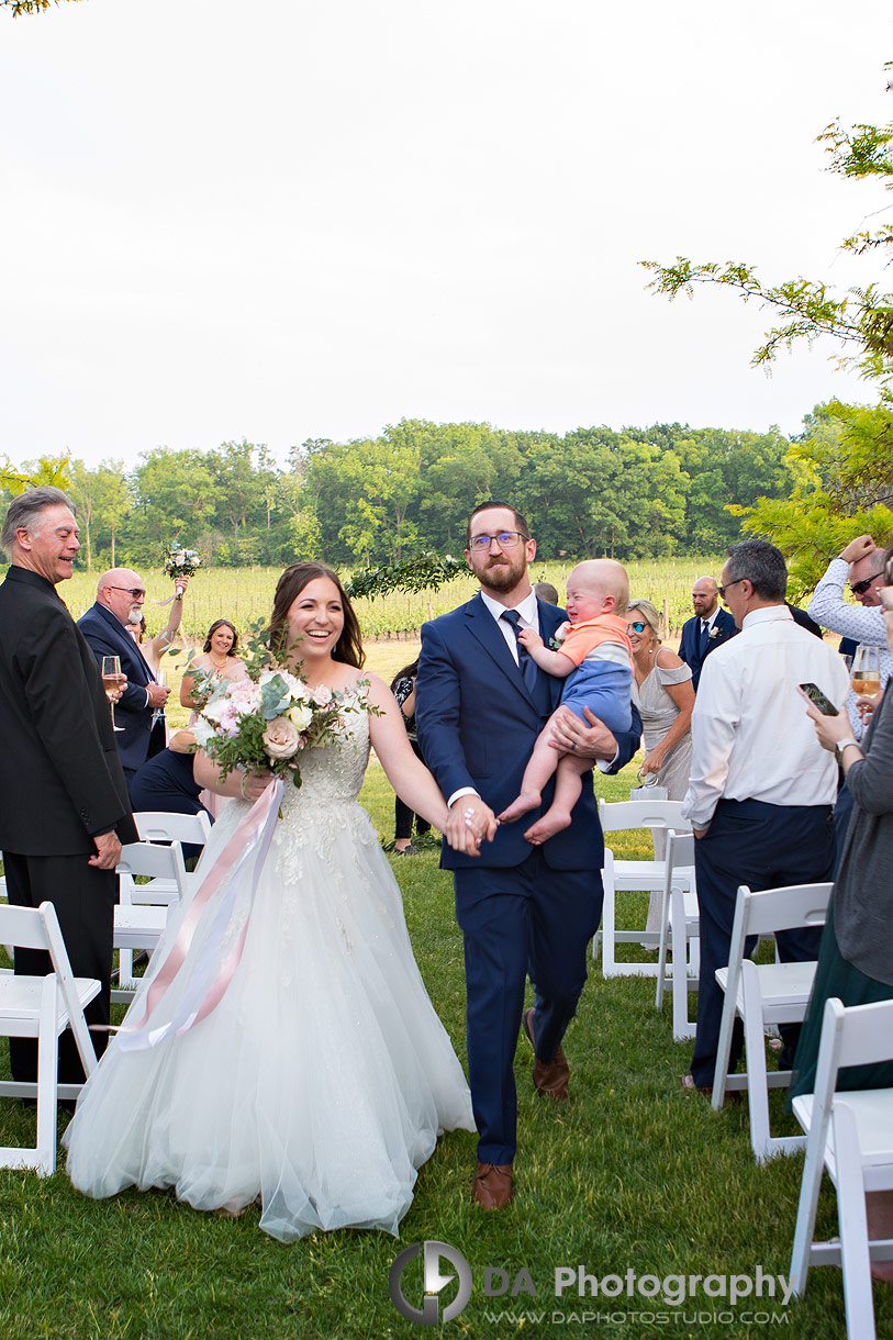 Garden Wedding at Chateau des Charmes