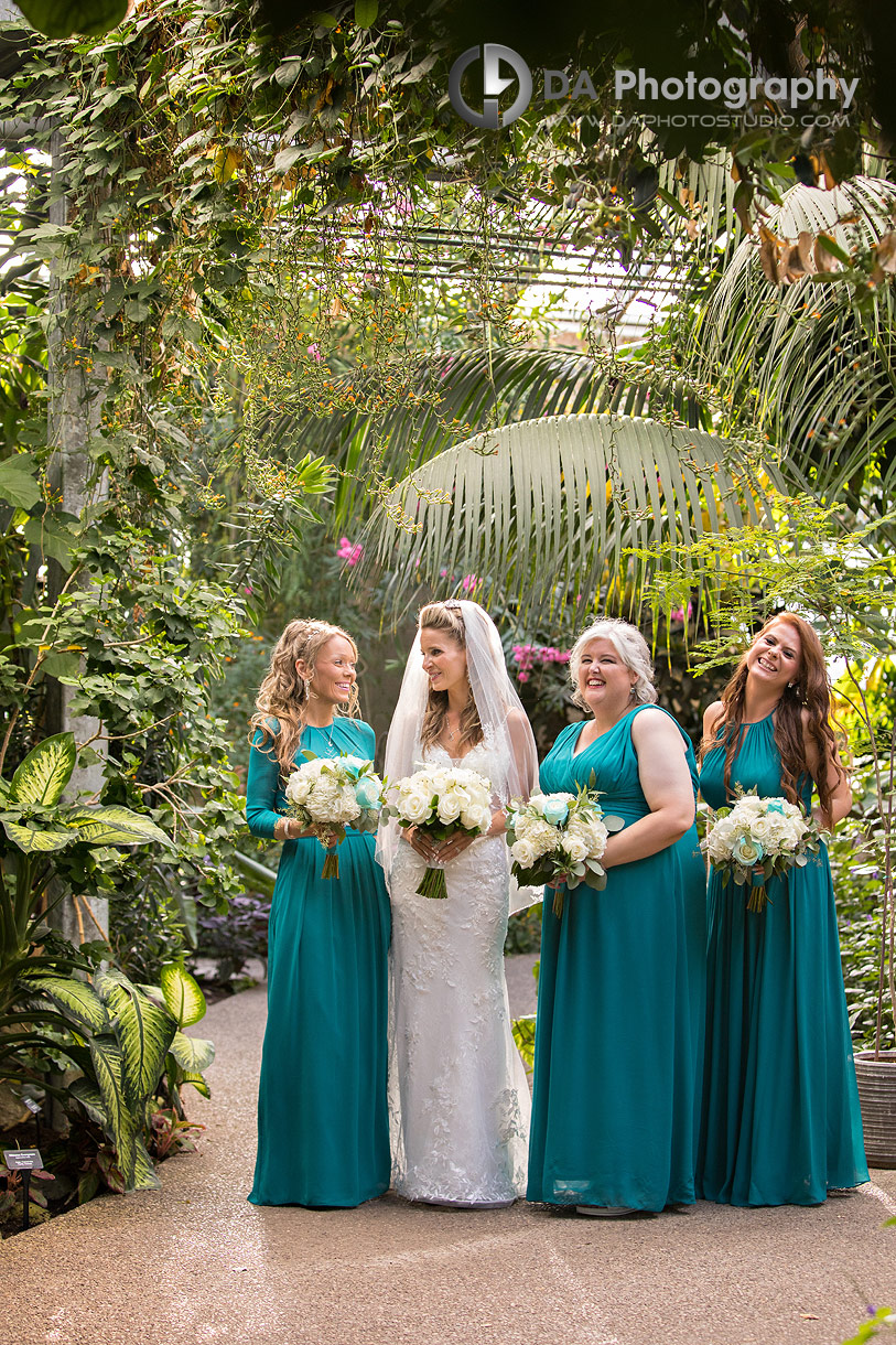 Bridesmaid Dresses at Cambridge Butterfly Conservatory