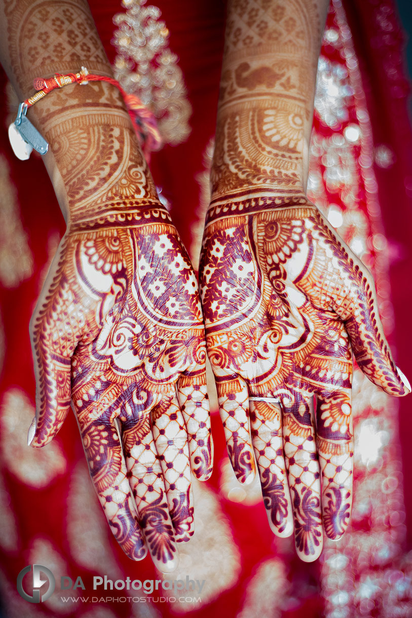 Bride's Henna painting