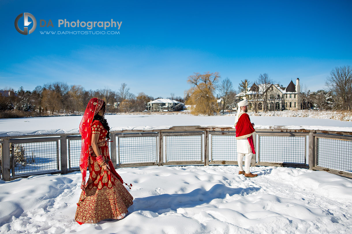 Hazelton Manor winter Weddings in Vaughan