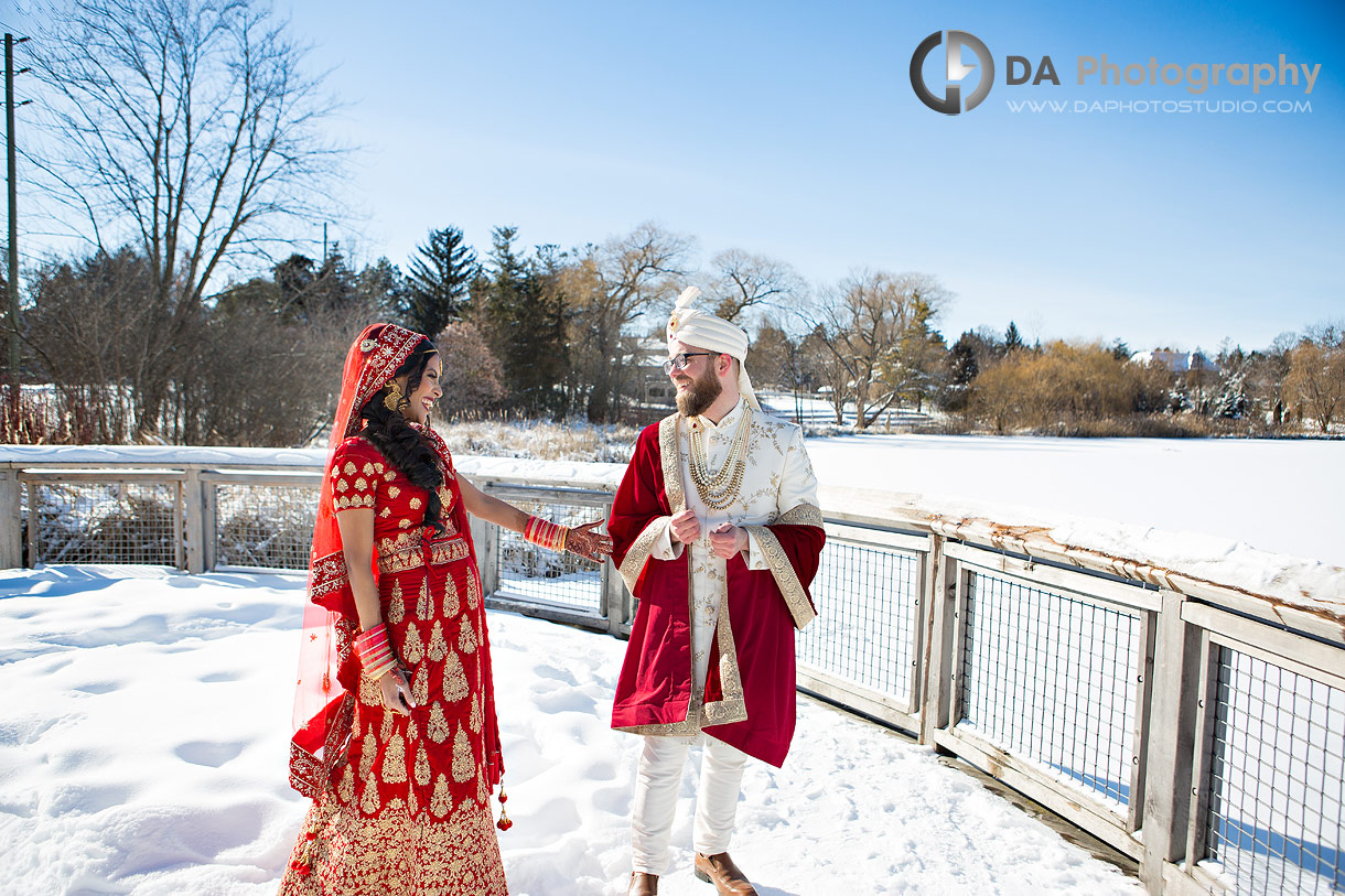 Bride and Groom at Oakbank Pond Park