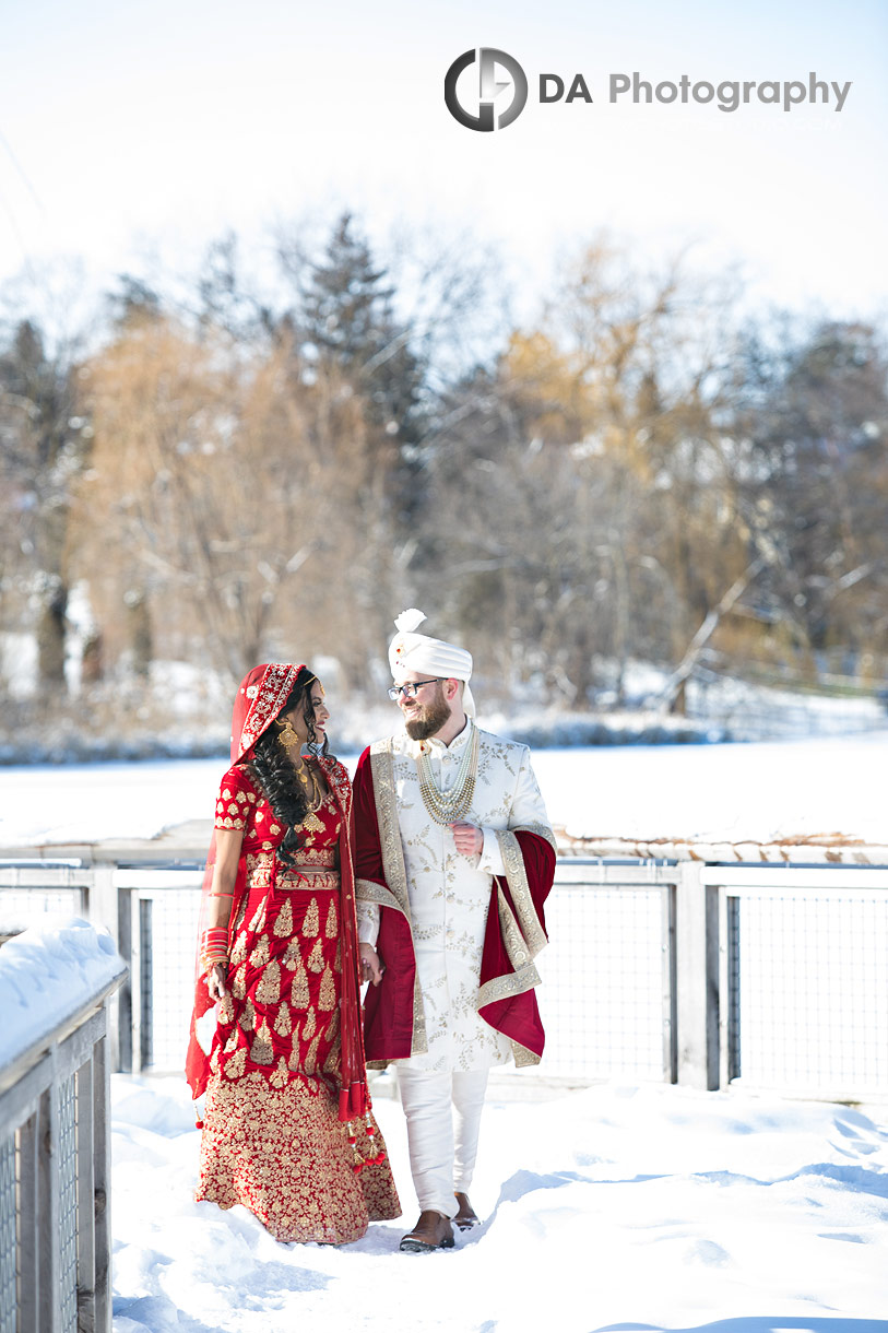 Traditional Indian Wedding Dress at Hazelton Manor
