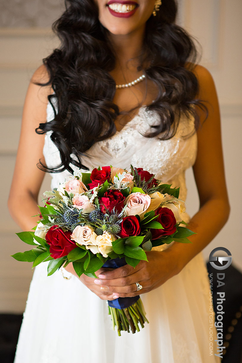 Wedding flowers at Hazelton Manor