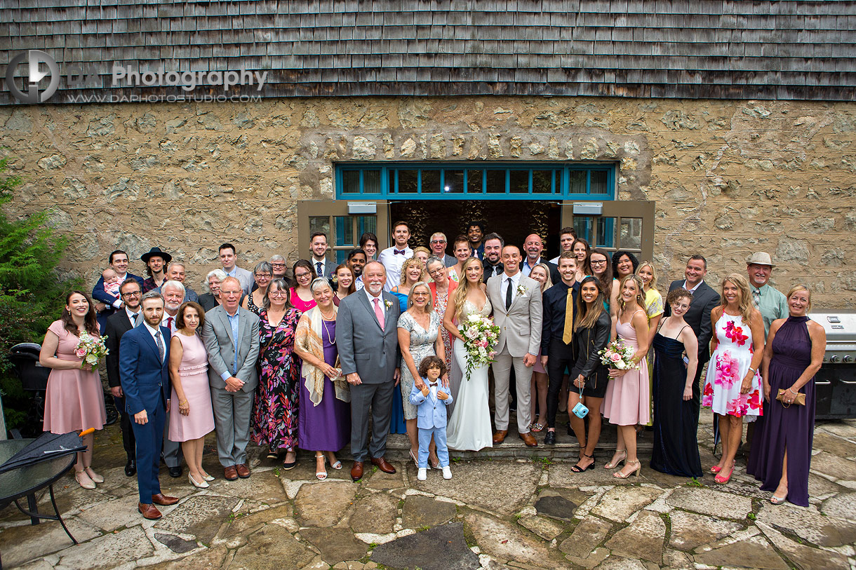 Millcroft Inn and Spa Wedding Group Photo