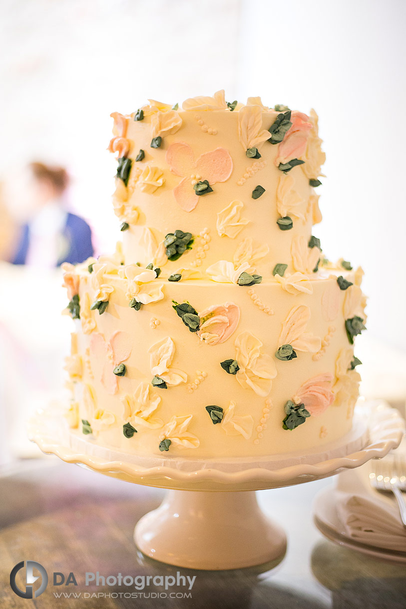 Wedding cake at Vintage Hotels in Millcroft Inn and Spa