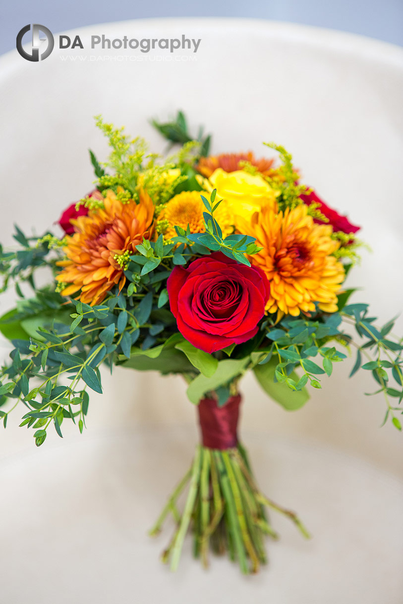 Bridal wedding bouquet