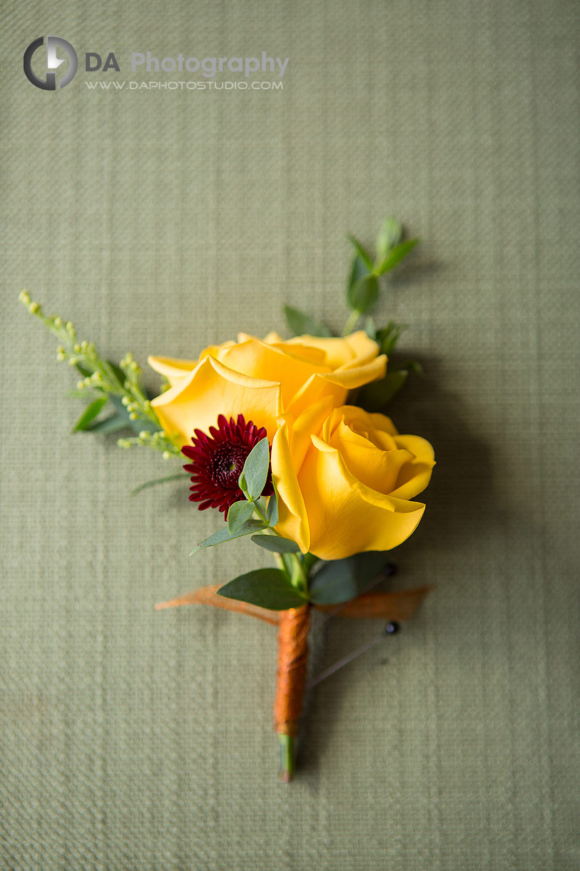 Grooms boutonniere flower