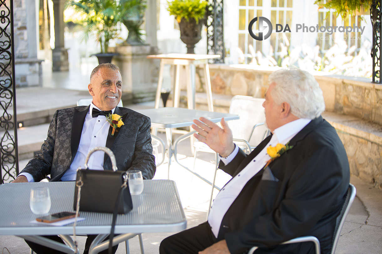 Groom and his best man at Lincoln Estates 