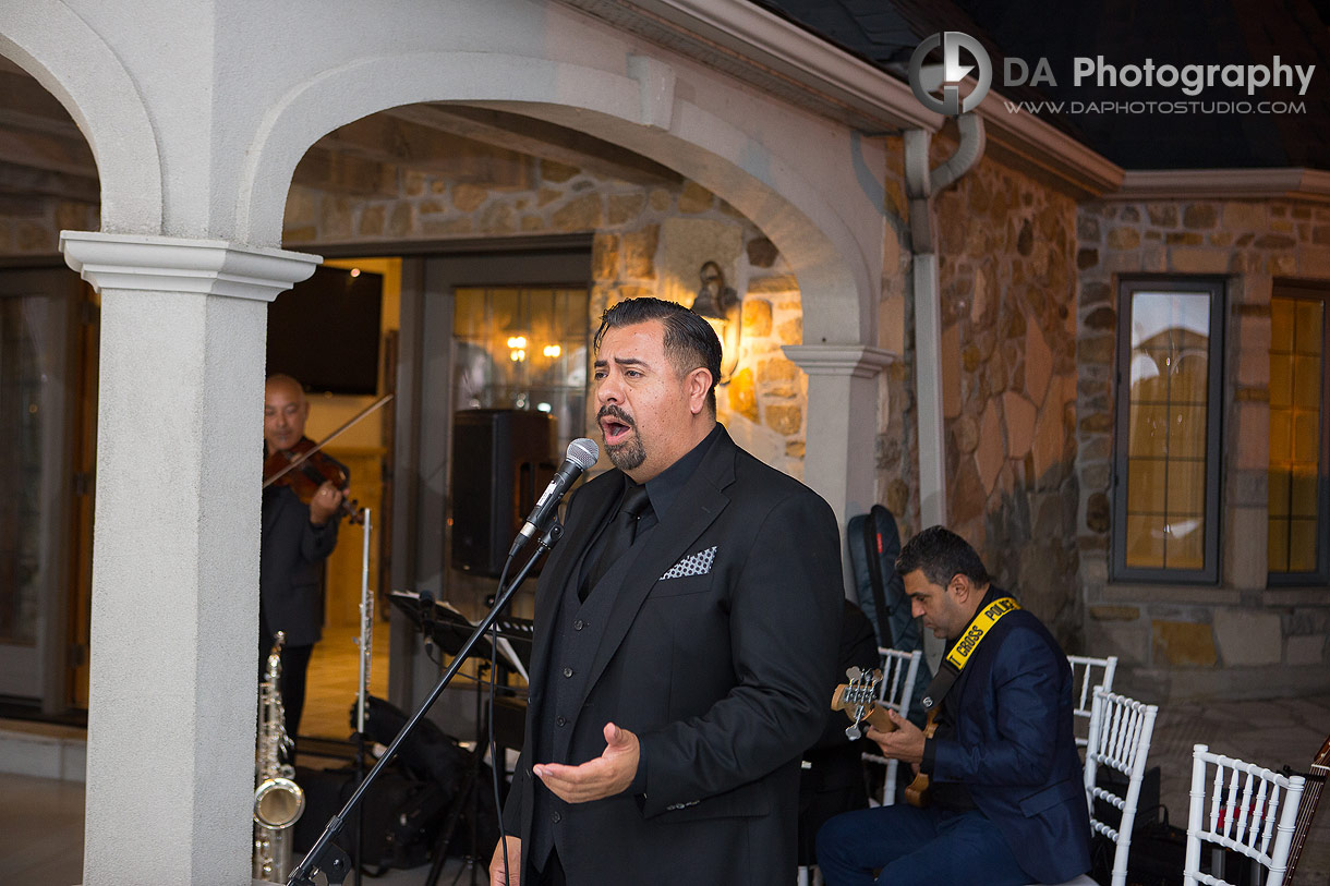 Cuban orchestra entertainment on a wedding day