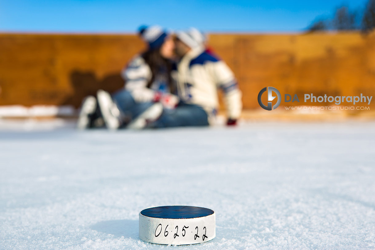 Best Winter Engagement Photographs in Orangeville