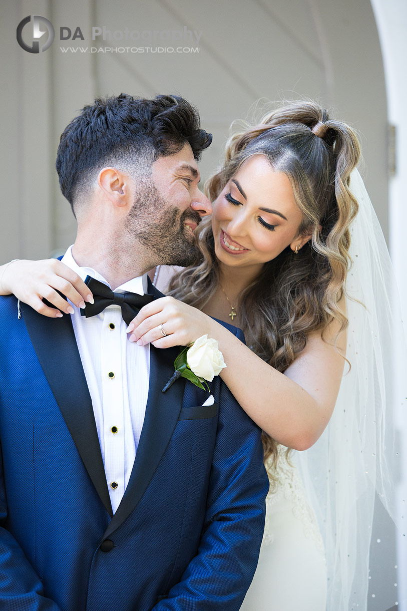 Bride and Groom at Doctor's House