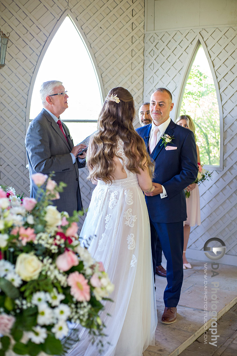 Wedding Ceremony at Waterstone Estates and Farms in Newmarket