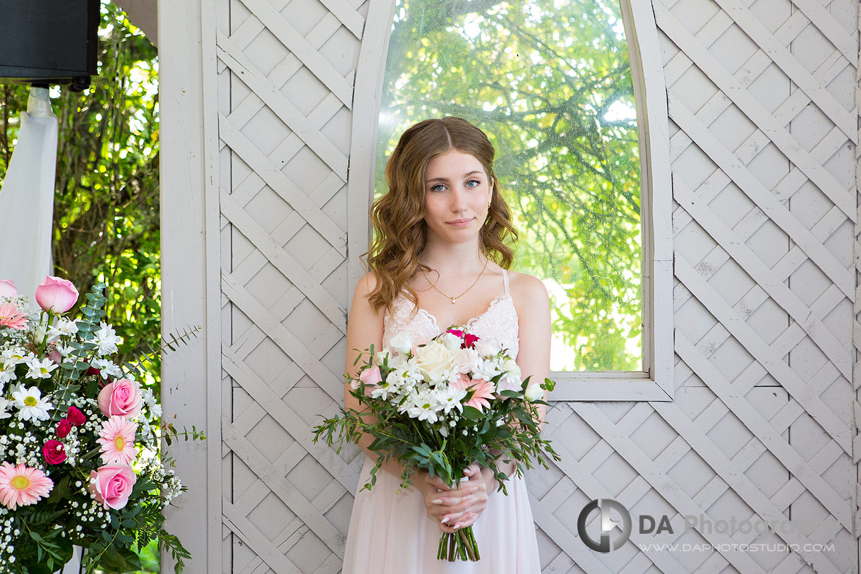 Flower girl at Waterstone Estates and Farms