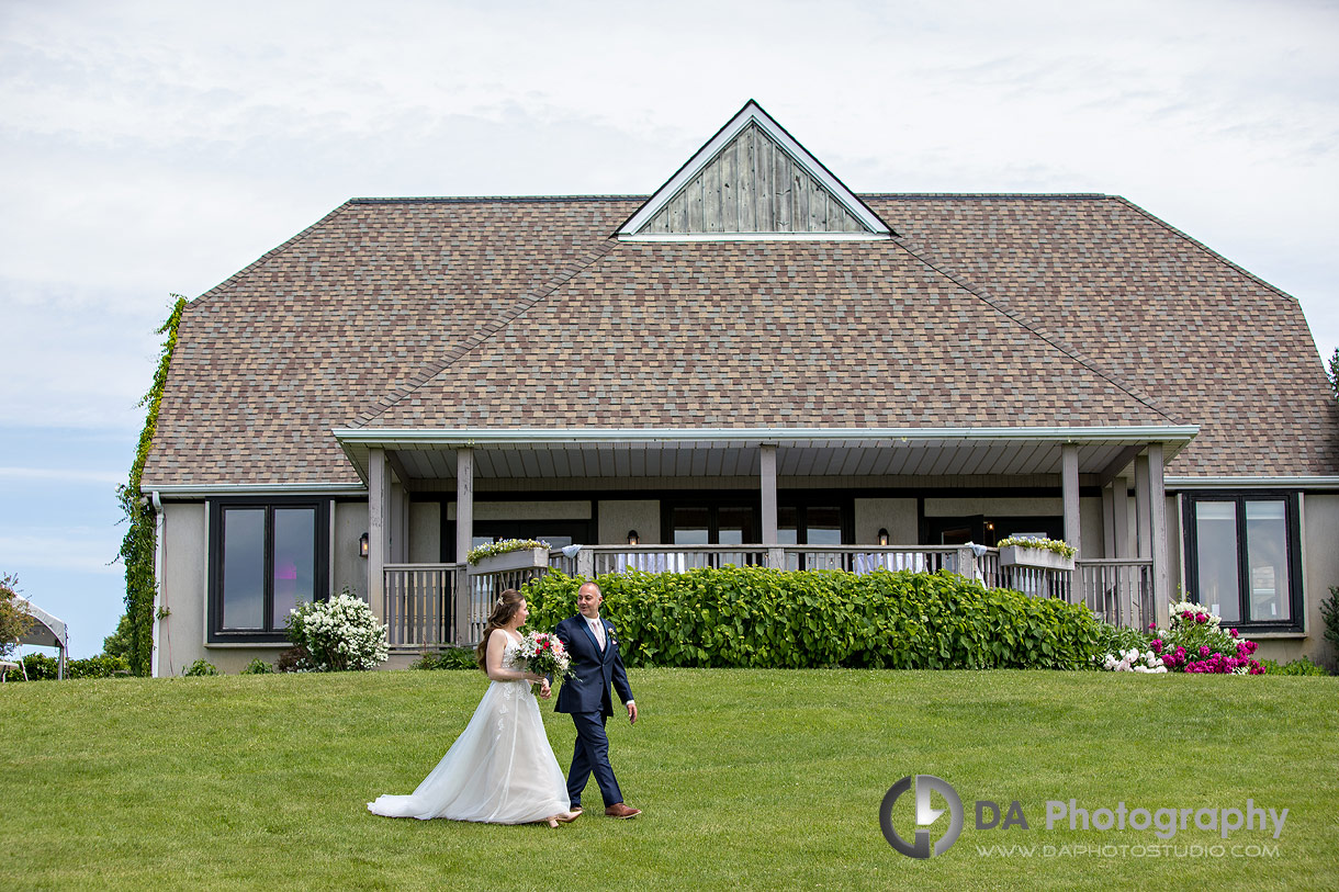 Bride and Groom at Waterstone Estates and Farms