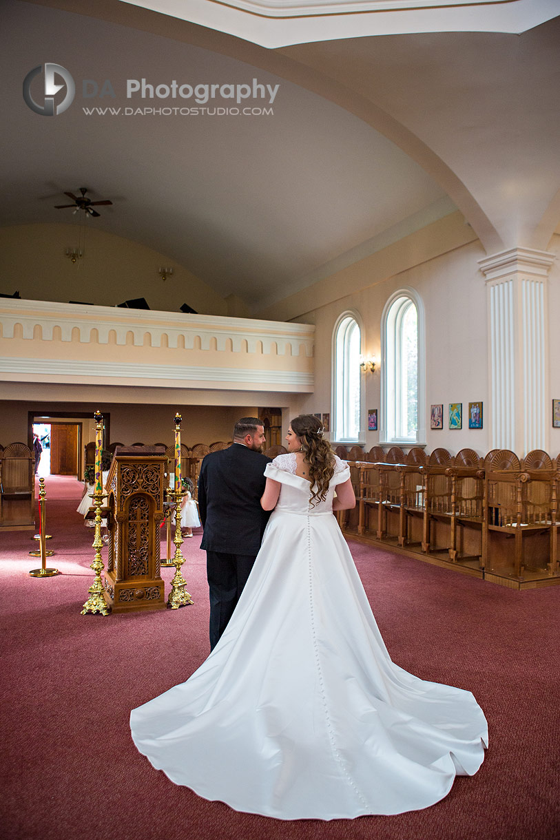 Bride and Groom in Serbian Church