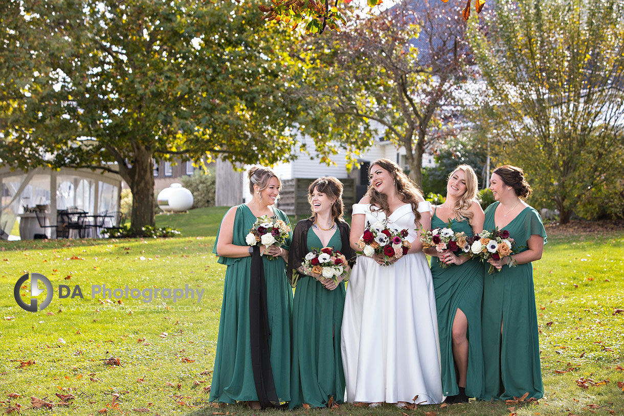 Bridesmaid Dresses at Sue-Ann Staff Estate Winery