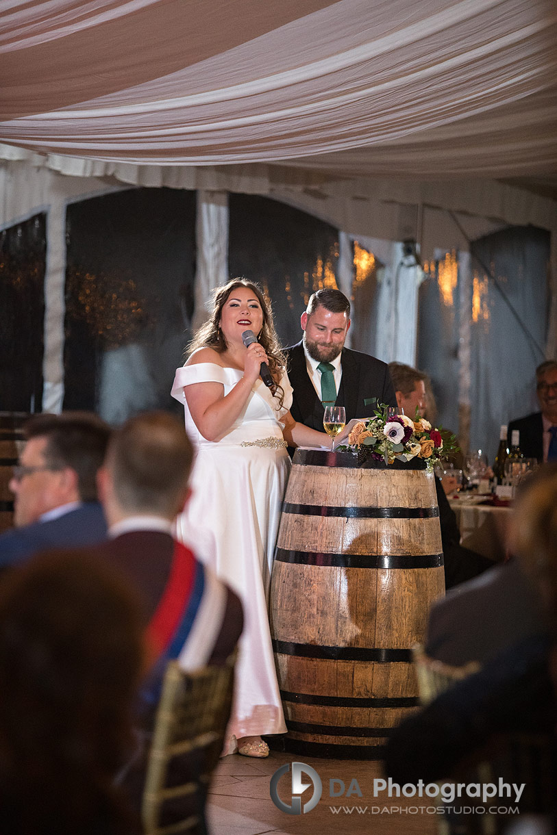 Wedding Receptions at Sue-Ann Staff Estate Winery