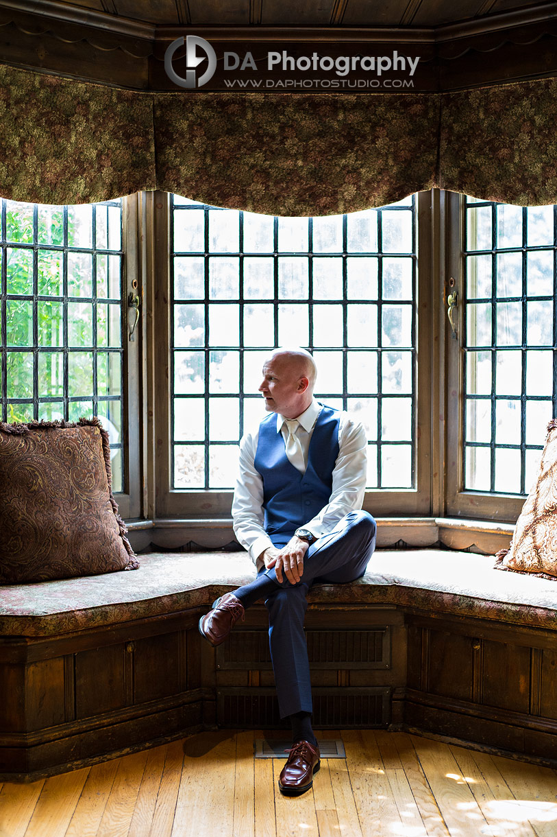 Groom at Paletta Mansion