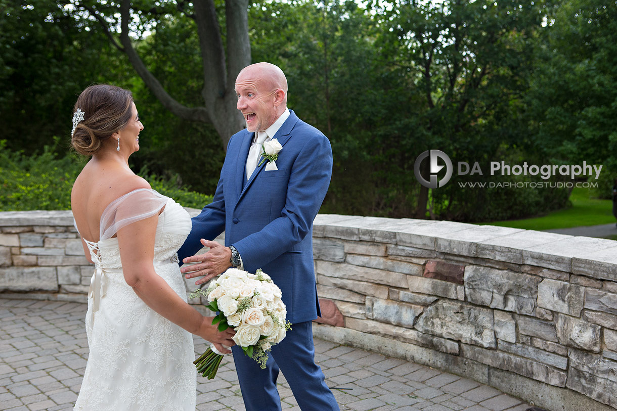 Bride and Groom at Paletta Mansion