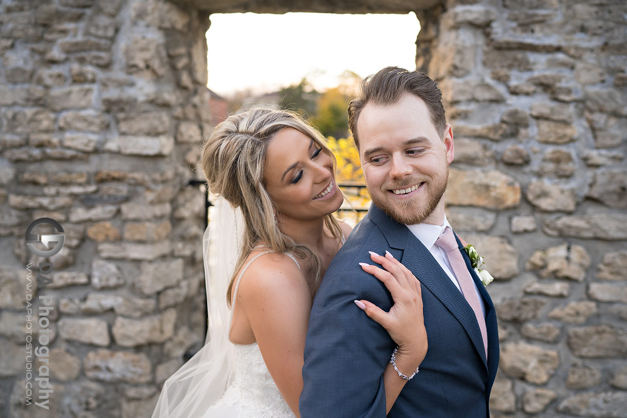 Bride and Groom in Cambridge