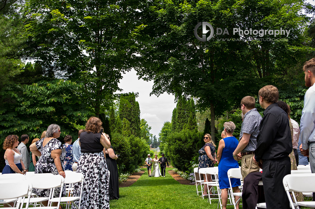 Wedding Ceremony at Cranberry Creek in Delhi