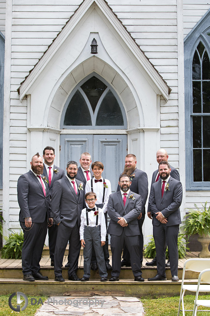 Groomsman at Cranberry Creek