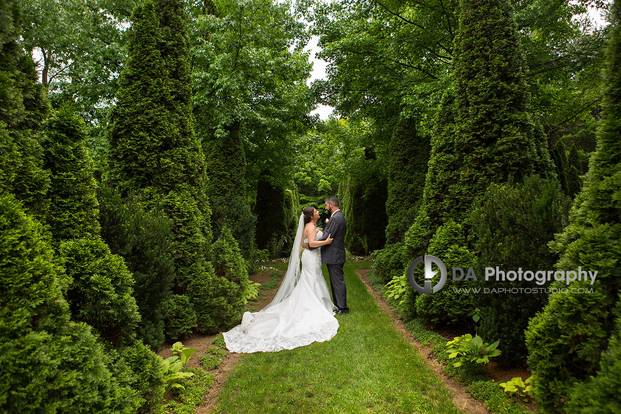 Bride and Groom at Cranberry Creek