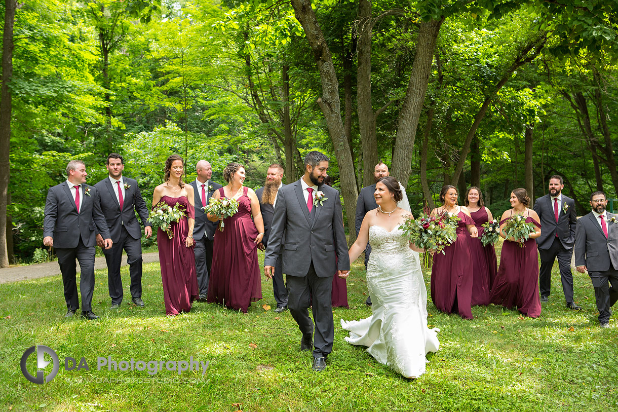 Bridal Party at Delhi Quance Park