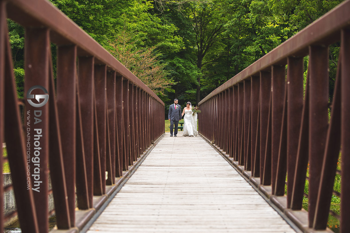 Bride and Groom at Delhi Quance Park