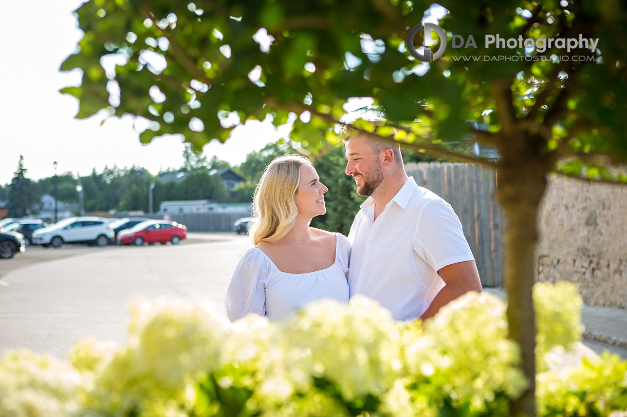 Top engagement photographer in Elora