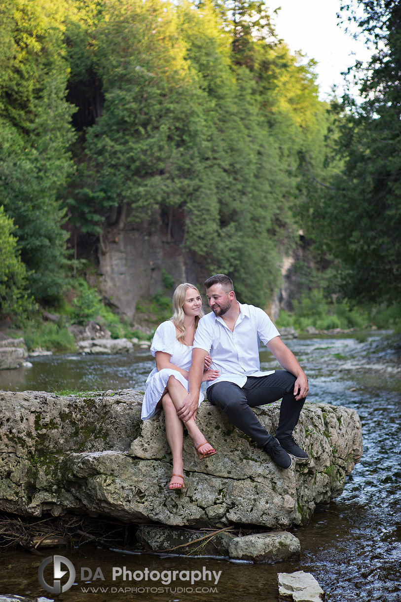 Elora Gorge couples photography