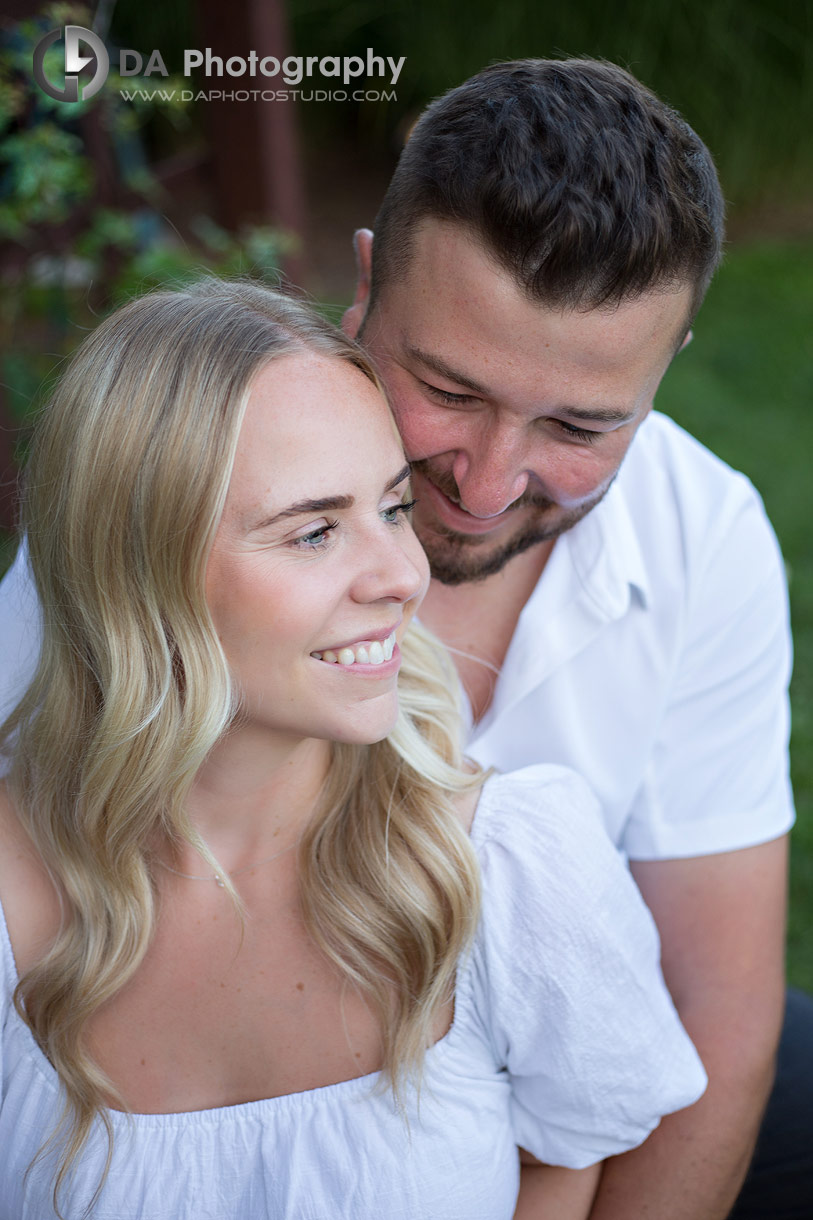 Harlold Chamberlain Park Engagement Photo