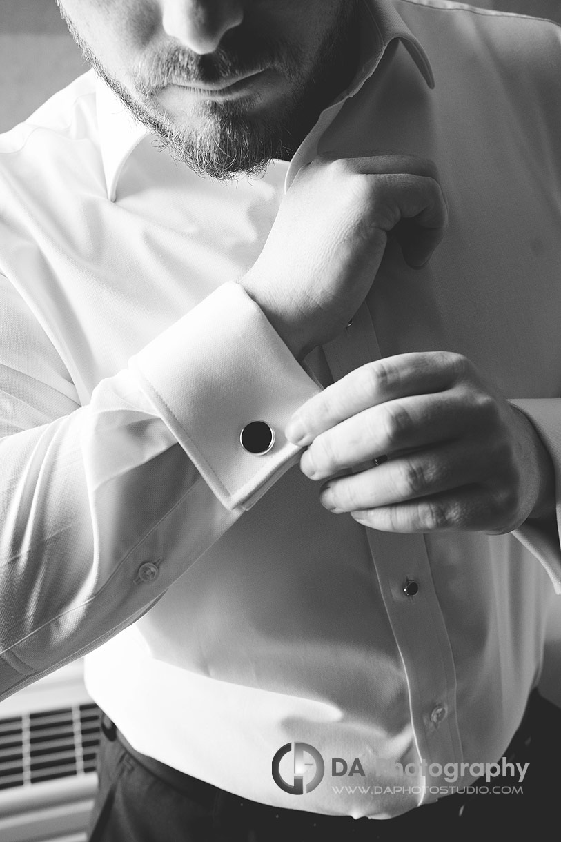 Groom's getting ready photos at White Oaks Resort and Spa