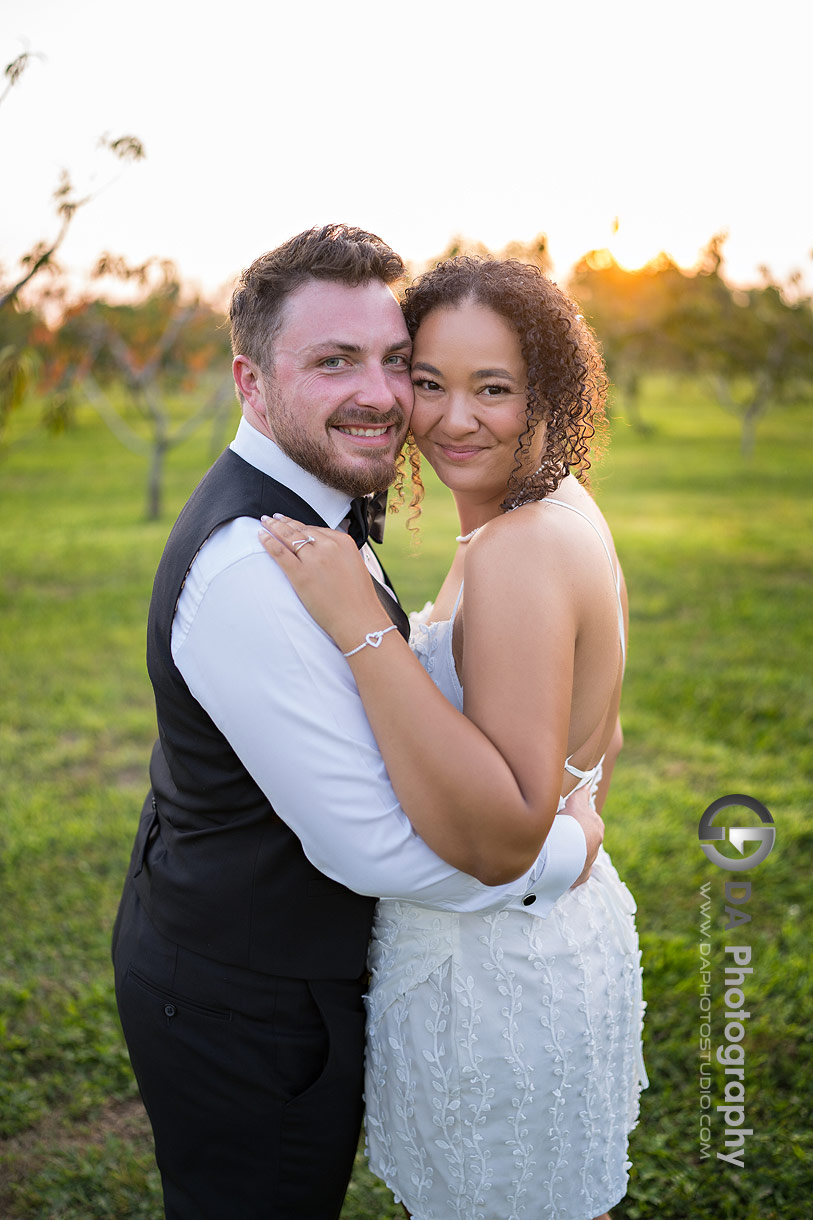 Peach Orchard Wedding Photos