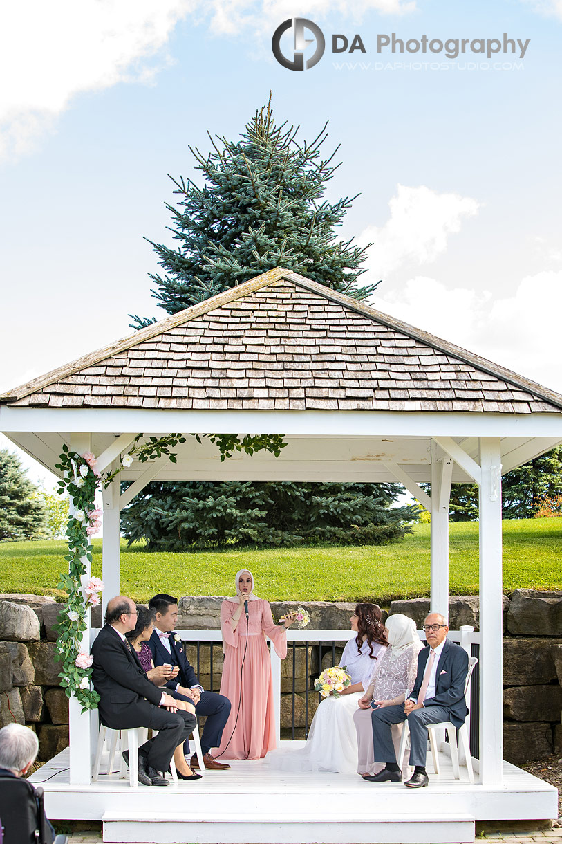Wedding Ceremony at Tangle Creek