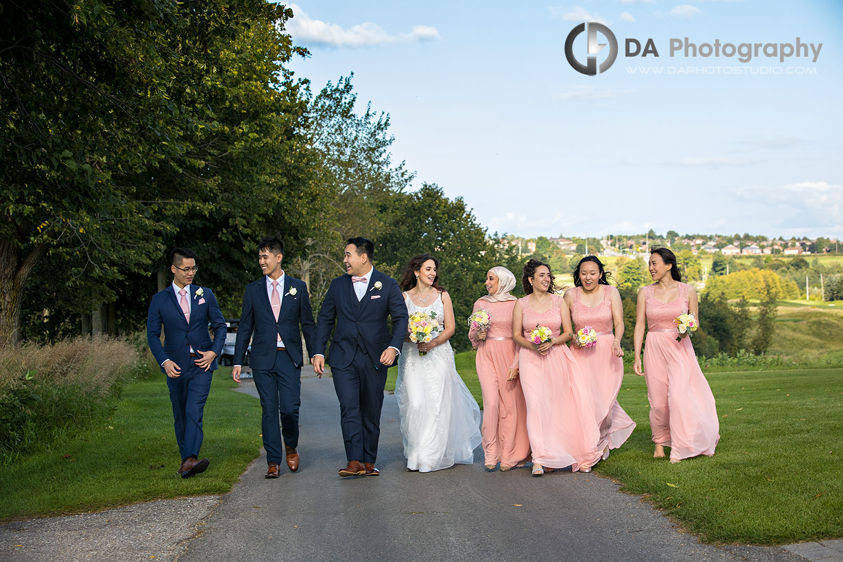 Bridal party Photos at Tangle Creek