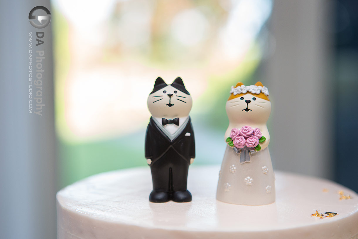 Bride and Groom Cake Toppers at Tangle Creek