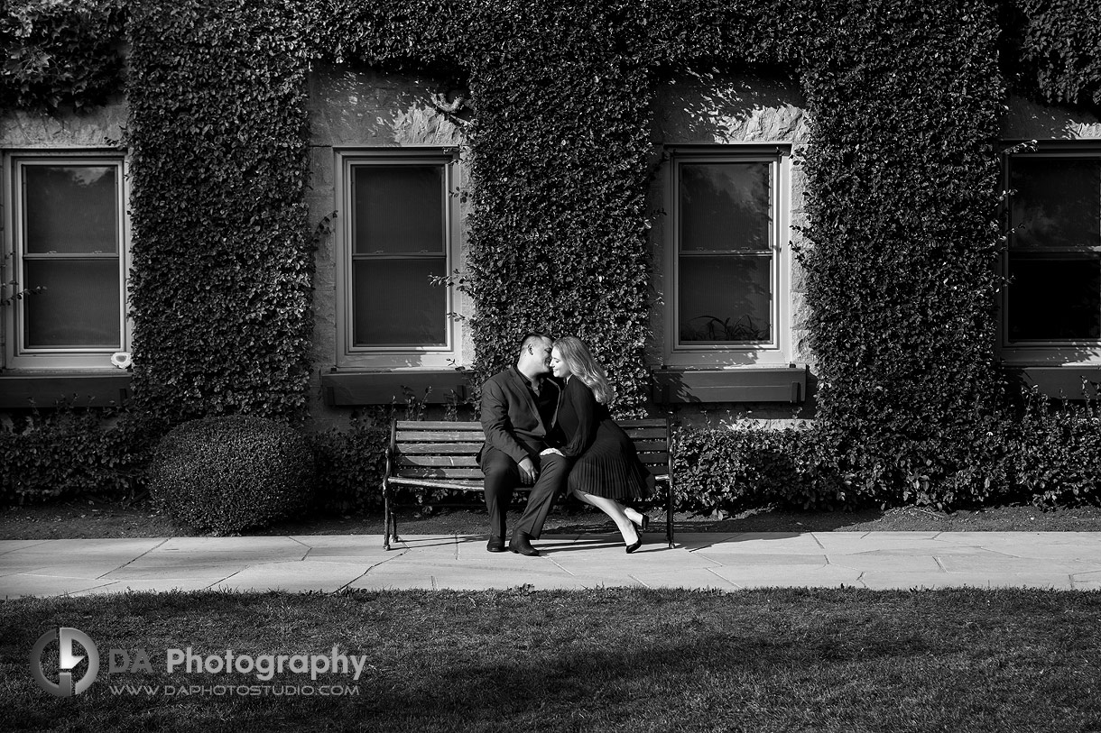 Intimate engagement photography in Niagara Falls