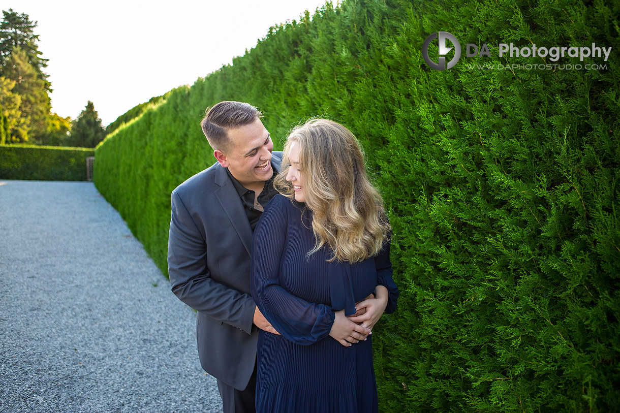 Niagara Botanical Gardens engagement photography