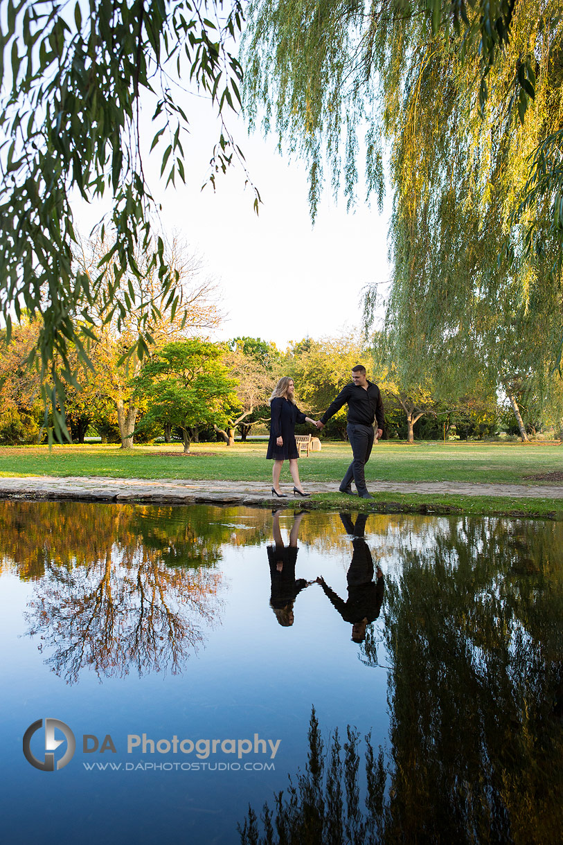 Intimate engagement photos