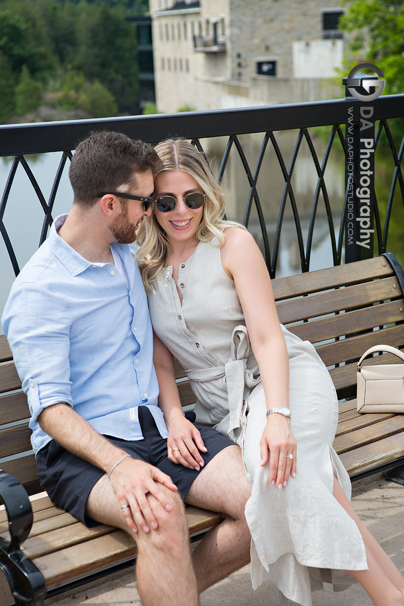 Intimate engagement photos