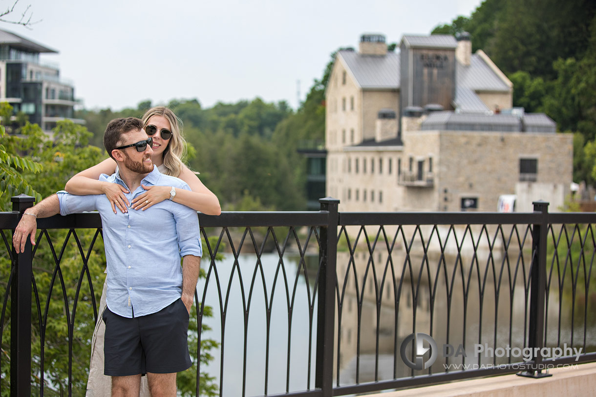 Engagement photographer in Elora