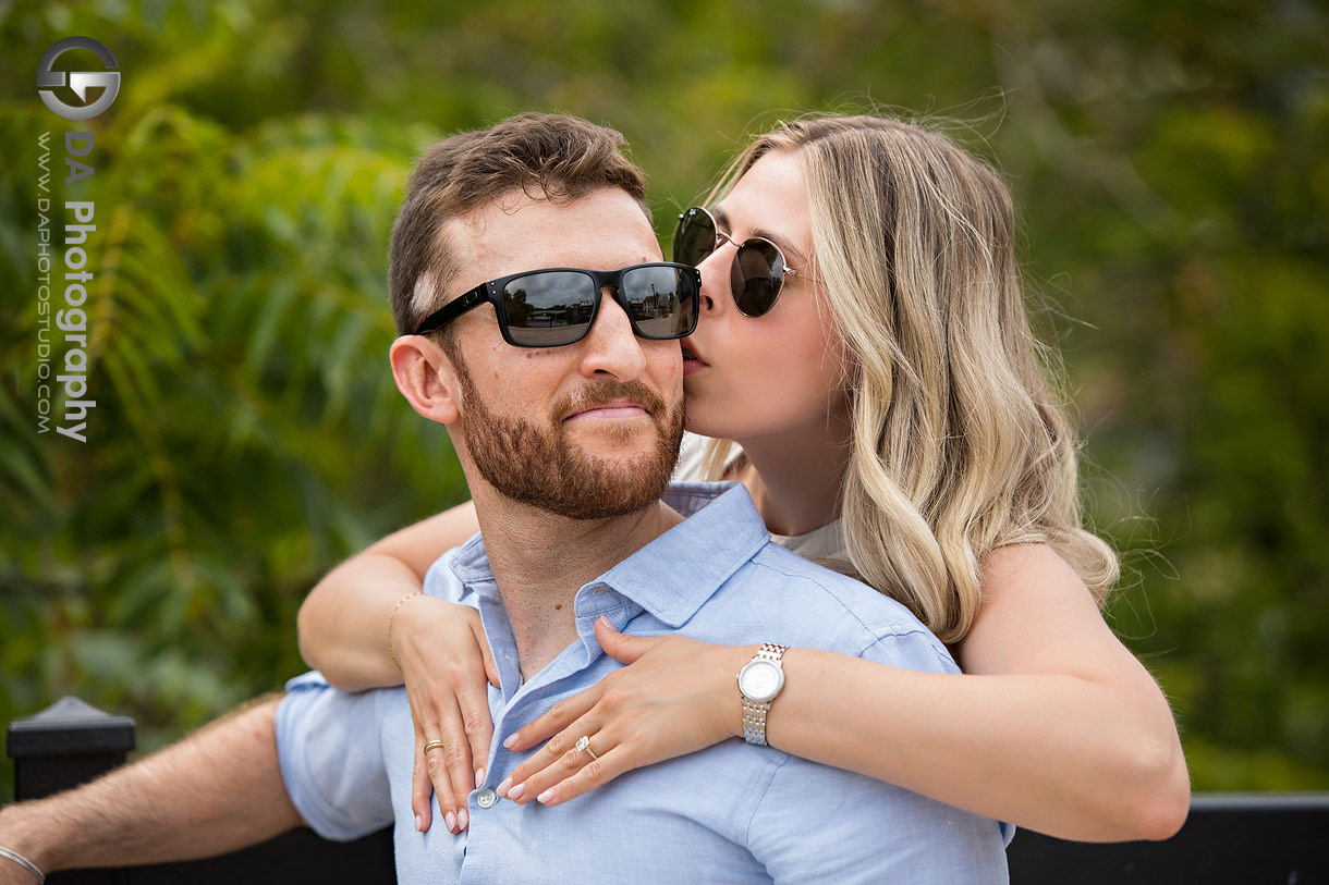 Elora Mill Engagement photographers