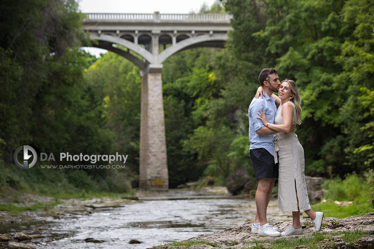 Elora Gorge Engagement photo