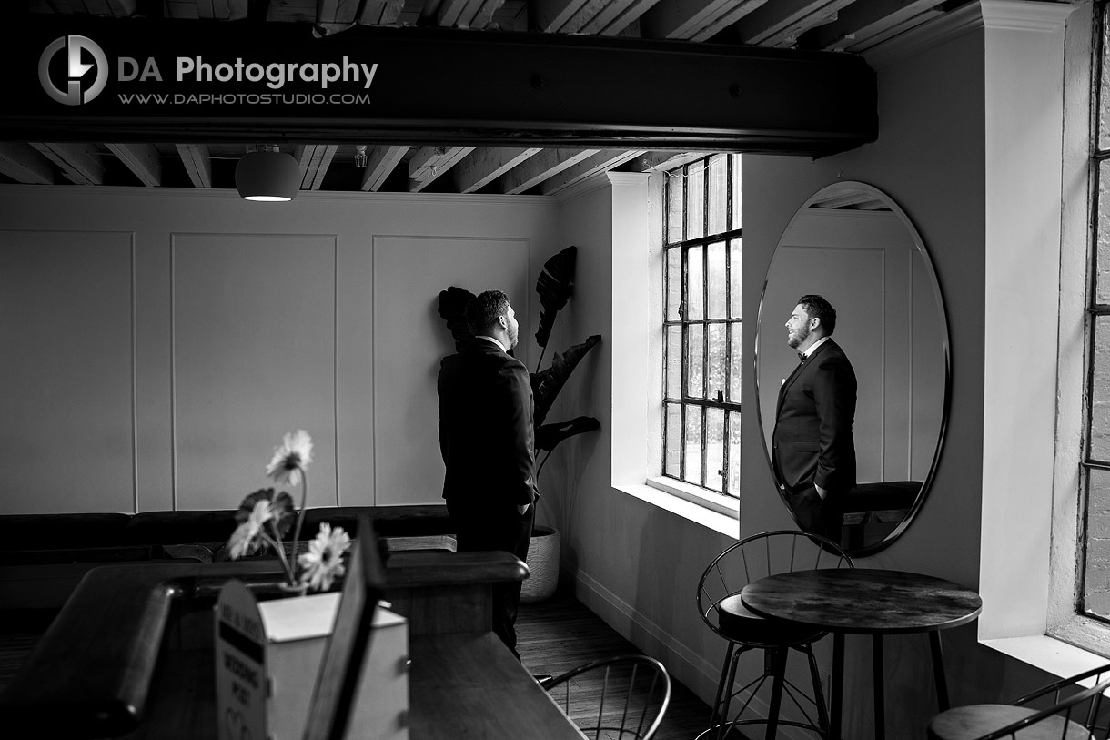 Groom at Timber Barn