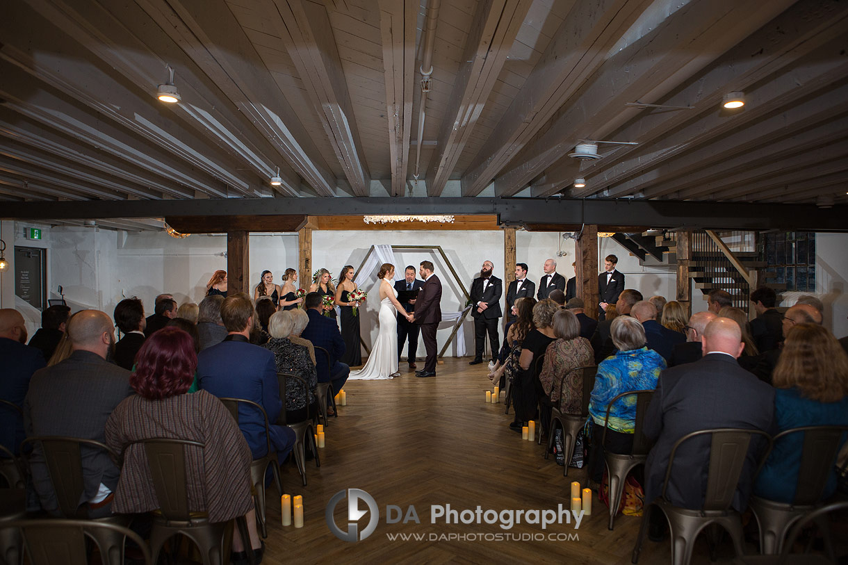 Wedding Ceremonies at Timber Barn in St. Jacobs